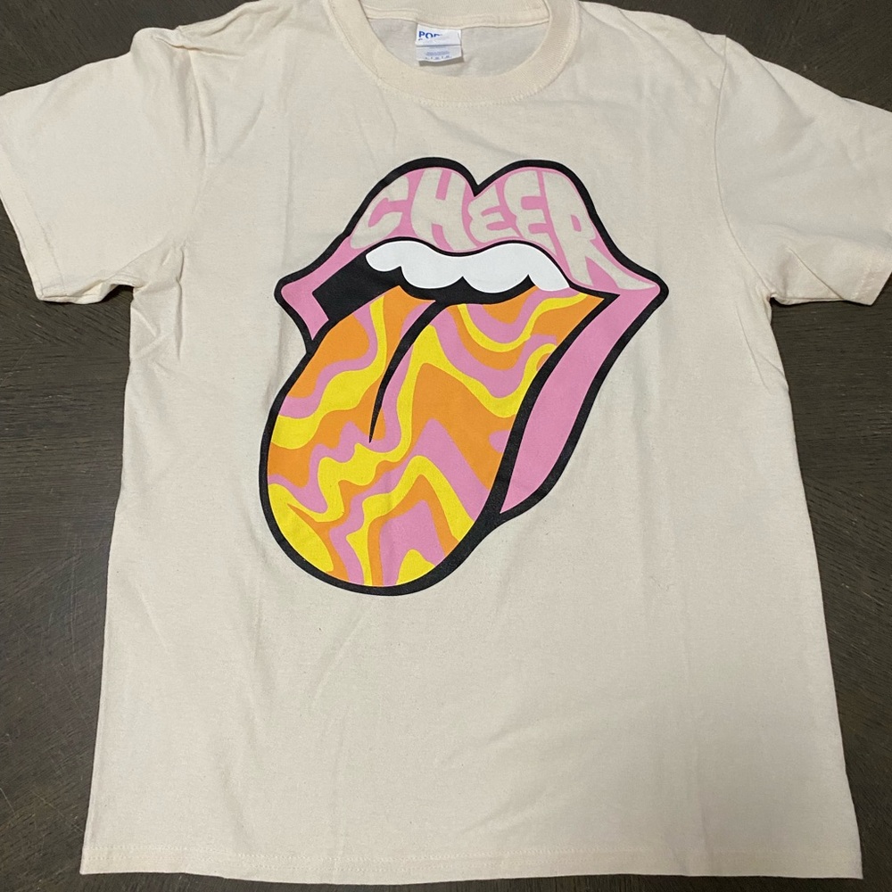 Cheer tshirt. Size youth L